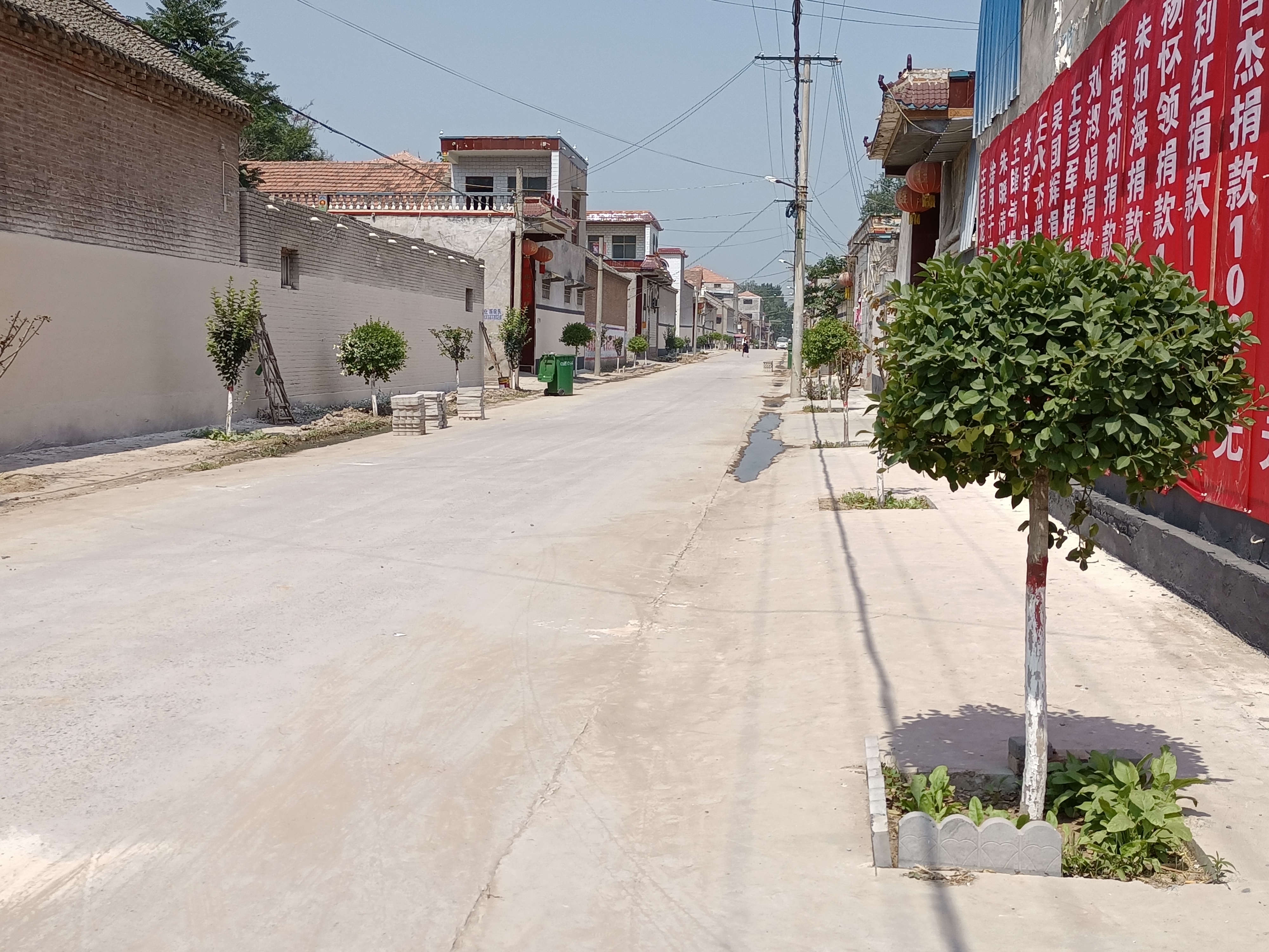 乡村振兴人居先行白道口镇迎接达标村验收点评会